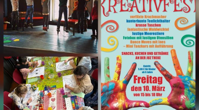 Erstes Kinderkreativfest im Jugendzentrum